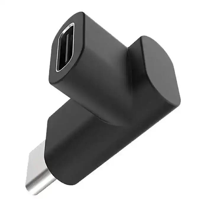 (image for) Akasa Right Angle USB Type-C Male to Female Adapter